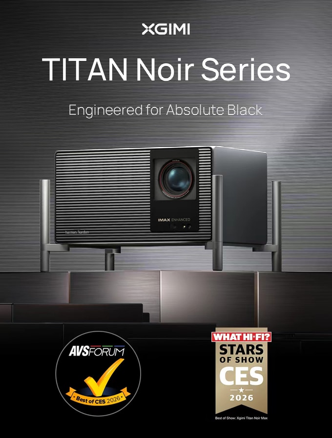 自宅が映画館になる4Kレーザープロジェクター「XGIMI TITAN Noir」の黒が本物すぎる 詳細2