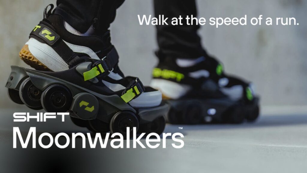 歩くだけで走る速度を実現するAI電動シューズ「Moonwalkers」全モデルの実力 メインビジュアル