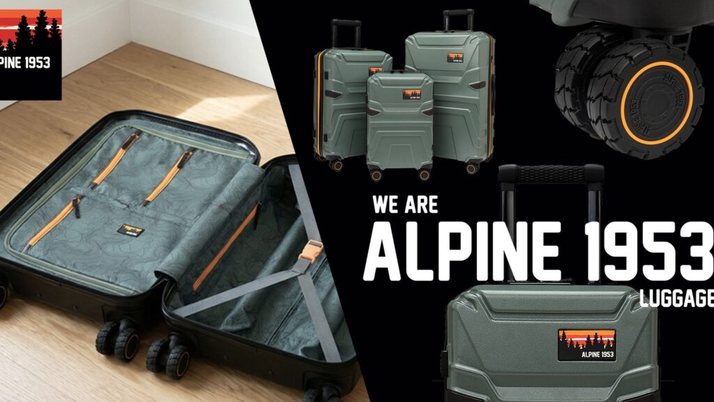 28インチで約5.2kgの軽さ - 頑丈すぎるスーツケース「Alpine 1953」が話題沸騰中 メインビジュアル