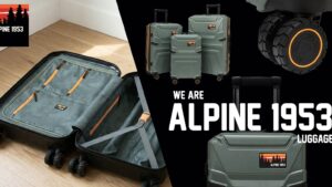 28インチで約5.2kgの軽さ - 頑丈すぎるスーツケース「Alpine 1953」が話題沸騰中 メインビジュアル
