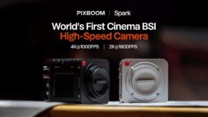 4K 1000FPSが撮れる世界初のBSIハイスピードカメラ「Pixboom Spark」 メインビジュアル