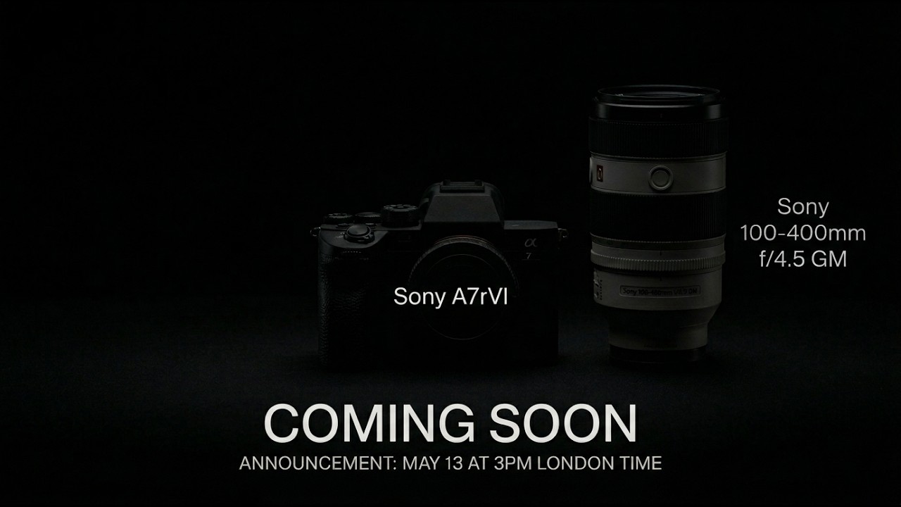 YouTube動画: Exclusive: Sony A7rVI is a Sony A1II killer! Announcement on May 13 at 3pm London time!