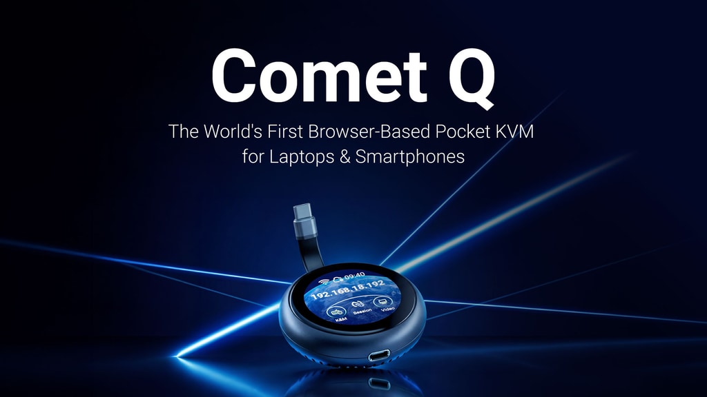 USB-C 1本でMac・PC・スマホを遠隔操作 - 世界初クロスOS対応「GL.iNet Comet Q」 詳細1