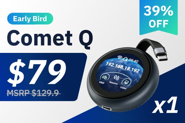 USB-C 1本でMac・PC・スマホを遠隔操作 - 世界初クロスOS対応「GL.iNet Comet Q」 詳細2