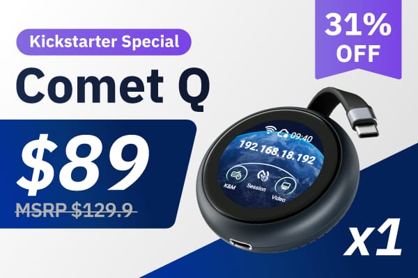 USB-C 1本でMac・PC・スマホを遠隔操作 - 世界初クロスOS対応「GL.iNet Comet Q」 詳細3