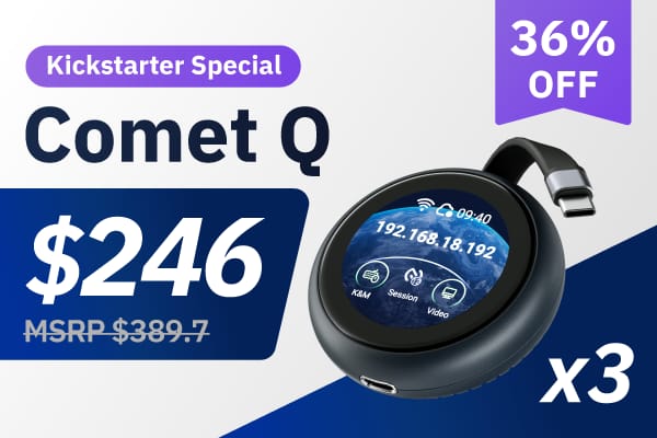 USB-C 1本でMac・PC・スマホを遠隔操作 - 世界初クロスOS対応「GL.iNet Comet Q」 詳細4