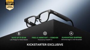 かけるだけで89言語翻訳 - 49gの超軽量AIグラス「Rokid Glasses」がついに登場 メインビジュアル